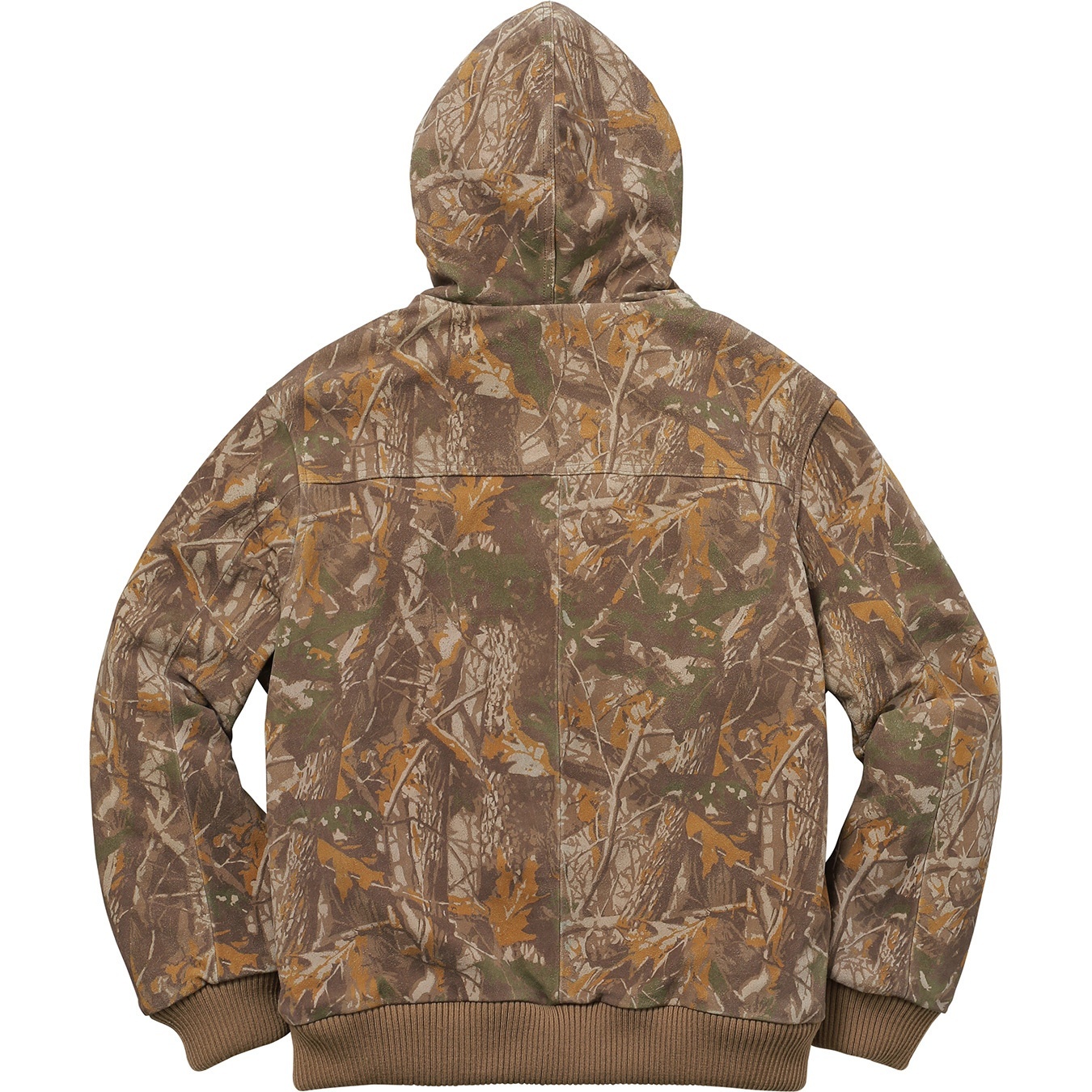 Hooded Suede Work Jacket view 6